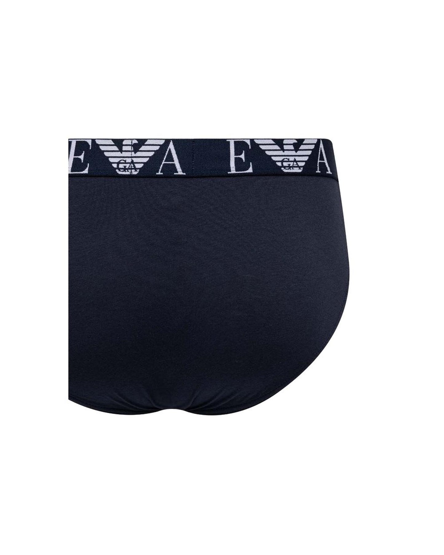 Emporio Armani Underwear Men's Blue Cotton Underwear - 44 IT