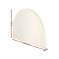 Artiss Bed Head Headboard Bed Frame Queen Boucle - GREI White