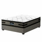 Artiss Bed Frame with 36cm Giselle Mattress Set King Single Gas Lift Base Grey