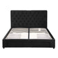 Artiss Queen Bed Frame Storage Charging Station Upholstered 3 Drawers USB Type-C