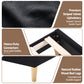 Artiss Queen Bed Frame Upholstered Adjustable Headboard Mood Lighting Heavy Duty Black Velvet