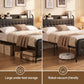 Artiss Queen Bed Frame with Storage Headboard SAA Certified Charging Station