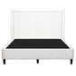Artiss Queen Bed Frame with Headboard Platform Bed Base Grey Beige Fabric Metal
