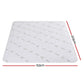 Giselle Electric Blanket Bamboo Fabric Queen Fitted Heated Pad Underlay Washable Winter