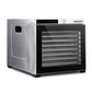 Devanti Food Dehydrators Beef Jerky Dehydrator Fruit Dryer Stainless Steel