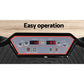 Everfit Vibration Machine Platform Vibrator Resistance Rope Home Fitness Black