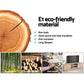 Artiss TV Cabinet Entertainment Unit 160cm Pine Charles