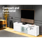 Artiss Entertainment Unit TV Cabinet 130cm White Ivan