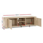 Artiss TV Cabinet Entertainment Unit 160cm Pine Maxi