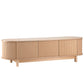 Artiss TV Unit Entertainment Unit Storage Cabinet 160cm Pine