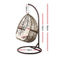 Gardeon Outdoor Hanging Swing Chair - Brown