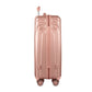 Wanderlite 3pc Luggage Trolley Set Suitcase Travel TSA Hard Case Carry On Pink Lightweight