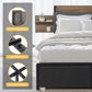 Artiss Metal Bed Frame Queen Size with 2-Tier Hidden Storage with Charging Station