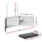 Embellir Trifold Mirror Makeup Portable with Height Adjustable 3 Way Telescoping Hook Hair Cutting Styling