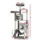 i.Pet Cat Tree 178cm Tower Scratching Post Scratcher Wood Bed Condo House Wooden Ladder