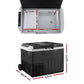 Glacio Portable Fridge 30L Bar Fridges Camping Freezer 12V/24V/240V