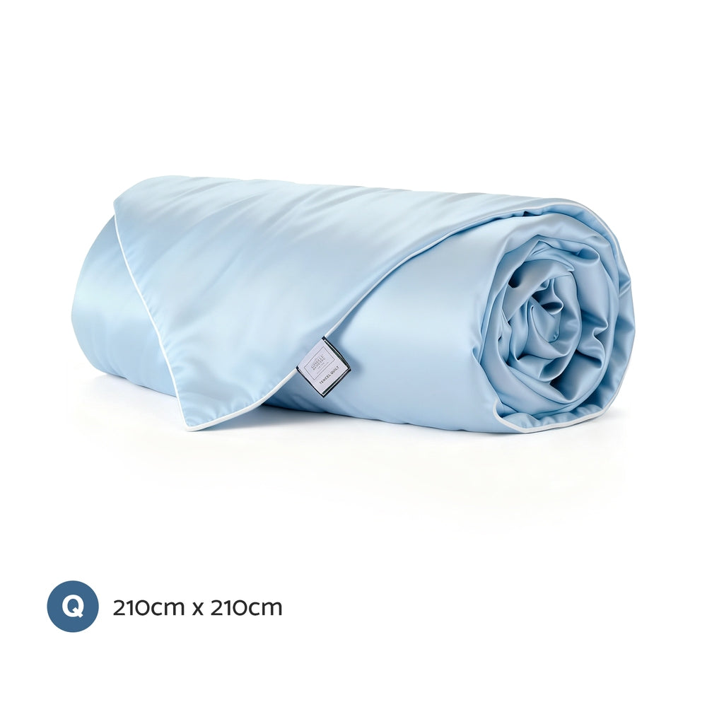 Giselle Tencel Quilt 200GSM Summer Quilts Comforter Doona Light Weight Soft Throw Blanket Queen