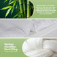 Giselle Bedding 200GSM Bamboo Quilt Summer Quilts All Season Doona Duvet Lightweight Super King