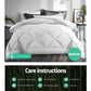 Giselle Bedding 800GSM Microfibre Bamboo Quilt Queen
