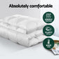 Giselle Bedding 700GSM Duck Down Feather Quilt Duvet Doona Winter Blanket Single