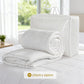 Giselle Bedding Super King Size 400GSM Microfiber Quilt All Season Duvet Quilts Comforter Winter Summer