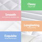 Giselle Bedding Wool Quilt 500GSM Thick Queen Winter Doona Baffle Box Construction 100% Wool Filling