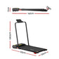 Everfit Treadmill Electric Walking Pad Incline Under Desk 380mm Black
