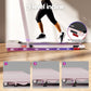 Everfit Treadmill Electric Walking Pad Incline Under Desk 380mm Pink