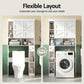 Artiss Bathroom Storage Cabinet Over The Toilet Organiser Laundry Shelf Holder