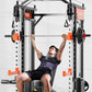 SmartFit M1 Max 130kg Pin Loaded Multi Functional Training Smith Machine Home Gym Power Rack Machine package