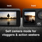 Navig8r Trek 4K Dual Screen Action Camera