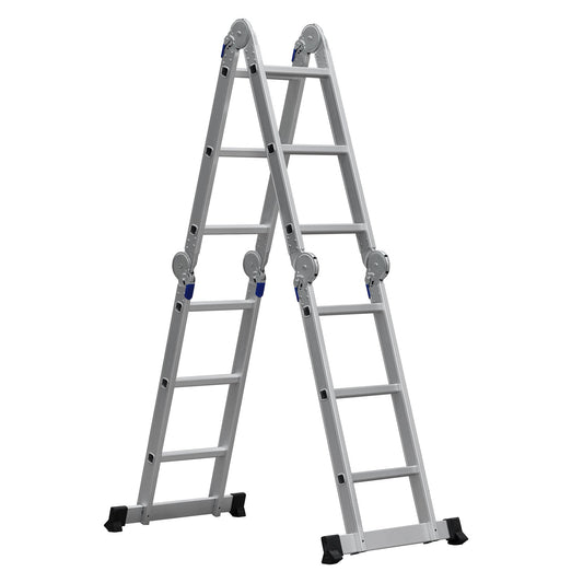 Samland 3.6M Multi-Purpose Aluminium Ladder  - 4 X 3 Rungs-LA303