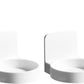 Cup holder - 2 pieces - Cup holder Bathroom - Wall mounted - Self-adhesive - Bathroom shelf - Bathroom rack - White - For placing soap dispensers, mouthwash cups, spice bottles, etc.