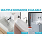 2Pcs Bathroom Sink Stopper Hair Catcher, Pop-up Sink Drain Strainer with Removable Stainless Steel Strainer Basket Hair Catcher, Bathroom Sink Strainer for Bathroom Sink Stopper Replacement