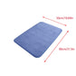 Tyidzon Soft Absorbent Bath Mat Non Slip Bathroom Rugs Quick Dry Washable Bathroom Rug for Home Bathroom Entrance Shower Floor 20 x 32 Inch Blue