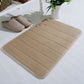 Tyidzon Soft Absorbent Bath Mat Non Slip Bathroom Rugs Quick Dry Washable Bathroom Rug for Home Bathroom Entrance Shower Floor 20 x 32 Inch Khaki