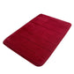 Tyidzon Soft Absorbent Bath Mat Non Slip Bathroom Rugs Quick Dry Washable Bathroom Rug for Home Bathroom Entrance Shower Floor 20 x 32 Inch Red