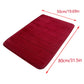 Tyidzon Soft Absorbent Bath Mat Non Slip Bathroom Rugs Quick Dry Washable Bathroom Rug for Home Bathroom Entrance Shower Floor 20 x 32 Inch Red