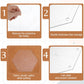 6Pcs Hexagon Quilting Templates Acrylic, 1" 1.5" 2" 3" 4" 5" Multiple Sizes Quilting Template for DIY Patchwork Sewing Crafts Quilt Shapes Cutting Dressmaking Design Work