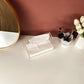 Facial Tissue Box Cover Holder- Rectangle Organizer for Bathroom Vanity, Countertops, Tables, Clear Acrylic