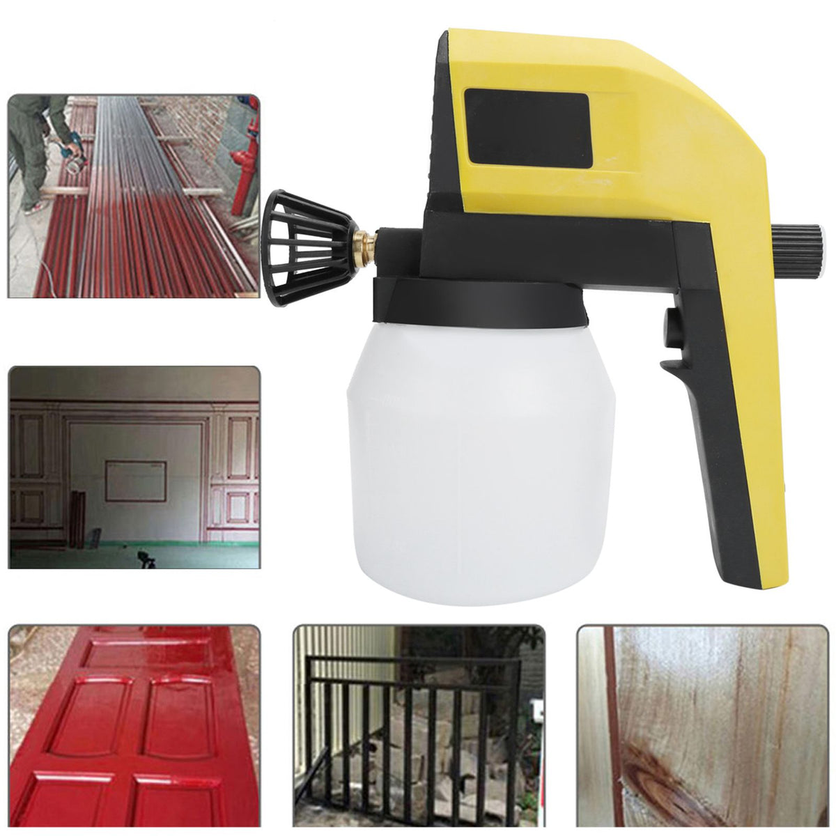 100W 16A Electric Paint Sprayer Spray Guns Paint Spraying Machine Home Sprayer Tool