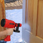 Paint Sprayer, Adjustable Nozzle Paint Sprayer with 1000ml Detachable Container, 2 Nozzles Fence, Walls, Door, Garden Chairs Red