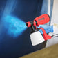 Paint Sprayer, Adjustable Nozzle Paint Sprayer with 1000ml Detachable Container, 2 Nozzles Fence, Walls, Door, Garden Chairs Red