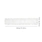 White Ruffled Table Runner Elegant Long Strip Mat for Coffee Table Tea Table Dining Table TV Cabin Holiday Home Decor Party Centerpiece Dining Room Buff Console Shelf Home Gathering Tea Space