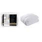 Royal Comfort 800GSM Silk Blend Quilt Duvet Ultra Warm Winter Weight  - Queen - White