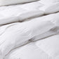 Royal Comfort 50% Goose Feather 50% Down 500GSM Quilt Duvet Deluxe Soft Touch - Queen - White