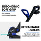 POWERBLADE 20V Leaf Blower & Line Trimmer / Edger Combo, Kit with 4.0Ah Battery & Fast Charger