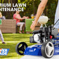 POWERBLADE Lawn Mower 139CC 17 - Petrol Powered Push Lawnmower 4 Stroke Engine