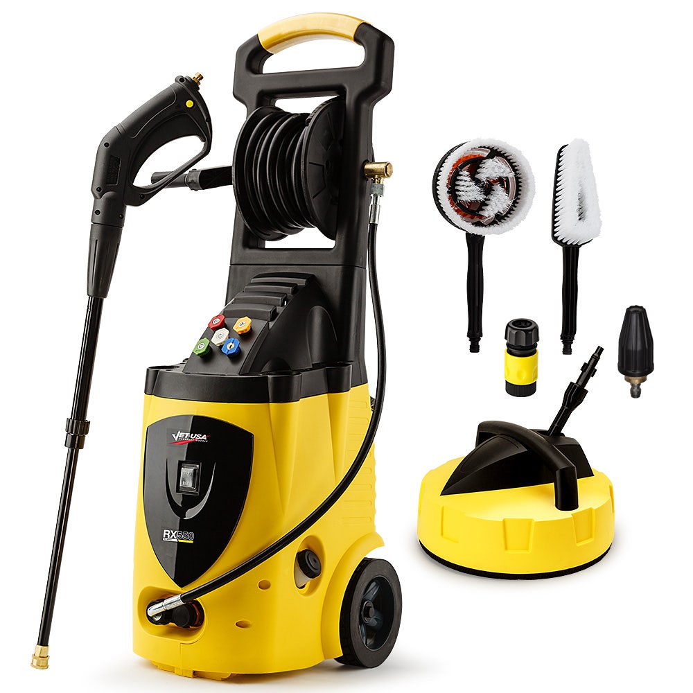 JET-USA 3500 PSI High Pressure Washer Electric Water Cleaner Gurney Pump Hose