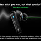 UGREEN 90206 HiTune T3 Active Noise-Cancelling Wireless Earbuds (White)